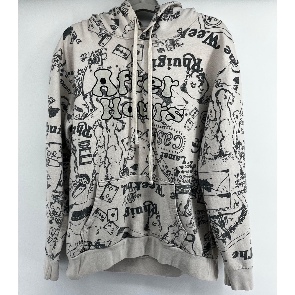 The Weeknd - RHUIGI AFTER‎ HOURS DISGUISE PULLOVER HOOD. Official XO Product XL